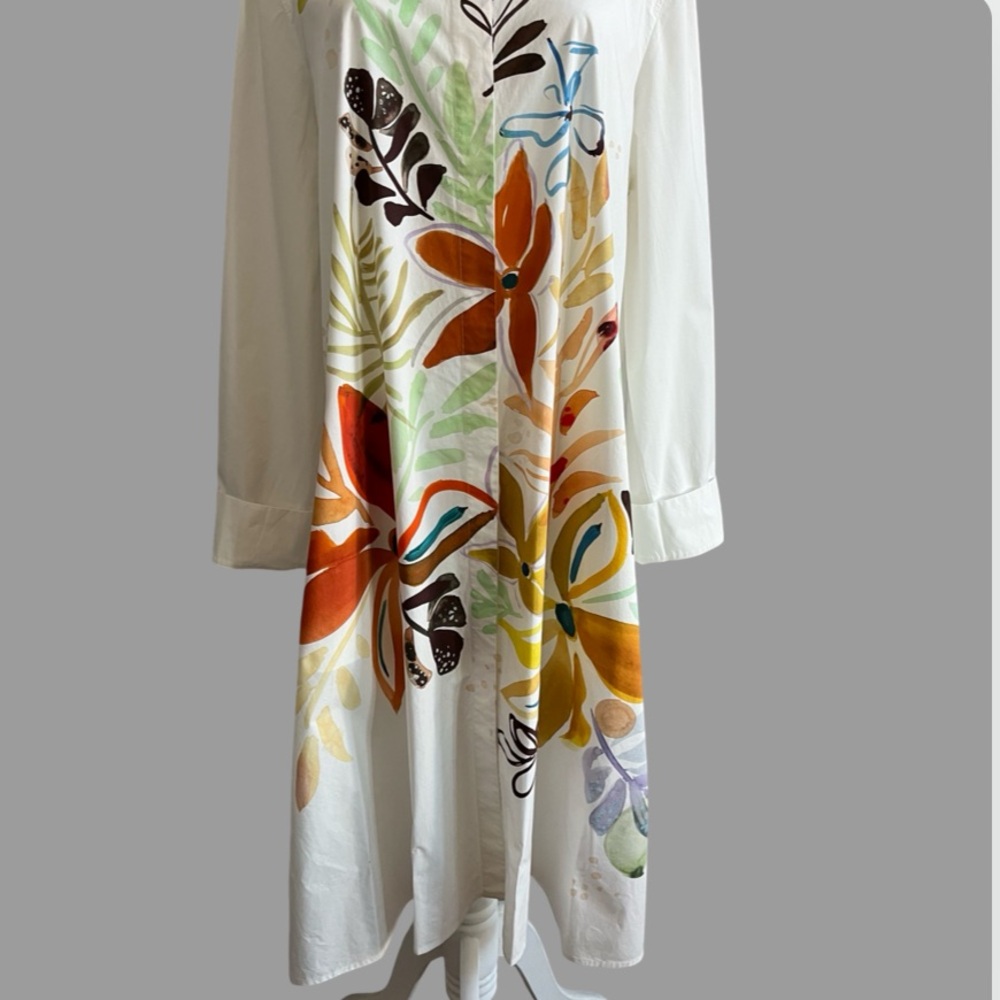 Lafayette 148 New York Porto Floral-Print Shirt Dress
Vibration shirt dress - Picture 8 of 14